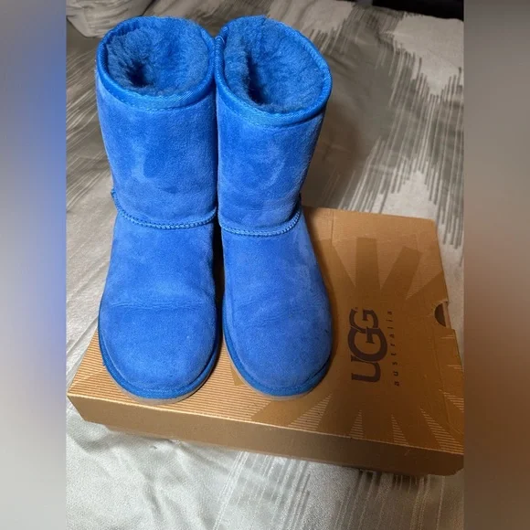 UGG Kids Vibrant Blue Boots